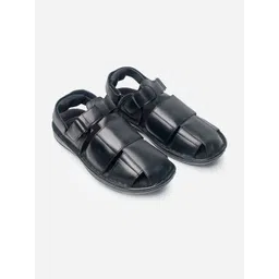 LA MARCA Men Colourblocked Leather Fashion