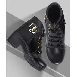 Leather Casual Stylish Look Shoes Boots For Women