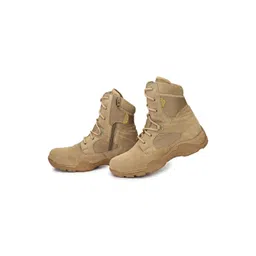 MIKAASA Men Zip Military & Tactical Boots