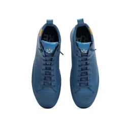 RARE RABBIT Men Lace-Up Leather Sneakers