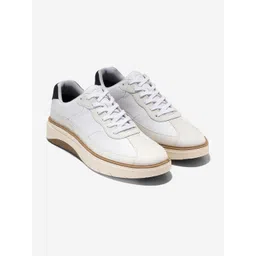 Cole Haan Men GRANDPRO FEATHERARC BIKE TOE White Sneakers