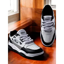 Free Kicks Men Multicoloured Synthetic Marking Running Sports Shoes