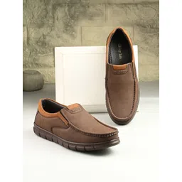 Eego Italy Men Solid Boat Shoes