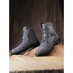 Eego Italy Men Leather Military & Tactical Boots