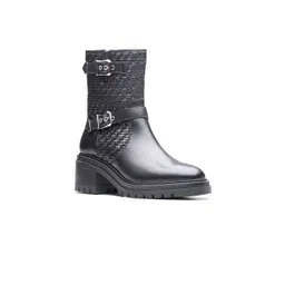 Peach Flores Massano Women Leather Regular Boots