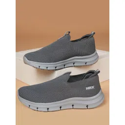 HRX by Hrithik Roshan Men Mesh Running Slip-On Non-Marking Shoes