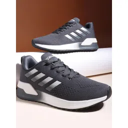 HITWAY Men Grey Casual Shoes