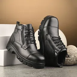 POLICE SHOE UNIFORM SHOE Boots For Men