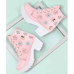 girls shoes stylish fashion party wear heel Boots For Women