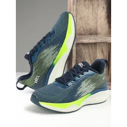 HRX by Hrithik Roshan Men Teal Green Textile Running Shoes