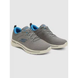 Skechers Men Grey GO WALK ARCH FIT Running Non-Marking Shoes