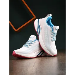 HRX by Hrithik Roshan Women Off White Lace-Up Running Shoes