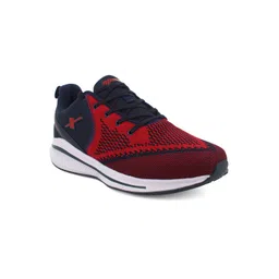 Sparx Men Navy Blue Mesh Running Non-Marking Sports  Shoes