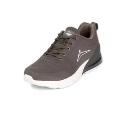 JQR Men EAST Copper-Toned Lace Up Mid-Top Mesh Running Sports Shoes