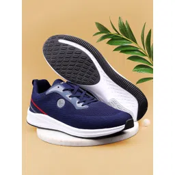 bacca bucci Project Plus Men Blue Mesh Running Breathability & Comfort Shoes