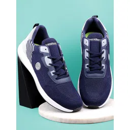 bacca bucci Project Plus Men Blue Mesh Lightweight Running Shoes