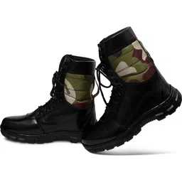 Army Black Boots For Men Boots Boots For Men (Black) Boots For Men (Black) Boots For Men