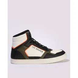 Men Mid-Top Lace-Up Sneakers