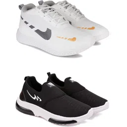 Running,Walking,Training,Sports Shoes,Casual shoe, Sneakers For Men (Pack Of 2) Running Shoes For Men