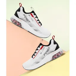 FIRST Men's Sports Shoes | PU Foam Comfort & Ball-Tech Support | Lace-Up Running Shoes For Men