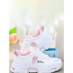 White Casual Sneakers For Women