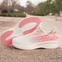 Active Running Shoes, Breathable Mesh Upper, Enhanced Cushioning Running Shoes For Women