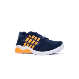 Khadims Men Navy Blue Textile Walking Non-Marking Shoes