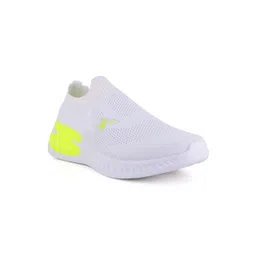 Sparx Men White Mesh Running Non-Marking Shoes
