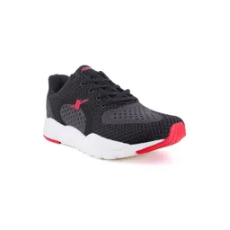 Sparx Men Black Mesh Running Non-Marking Shoes