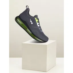 Campus Men Grey Mesh Running Marking Shoes