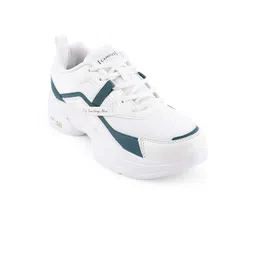 Campus Women White Mesh Running Shoes