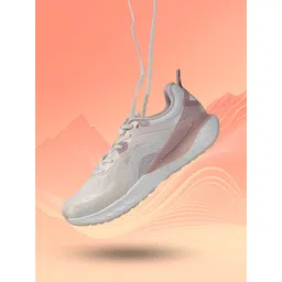 Xtep Women Dynamic Foam Cushioning Lace-Up Running Shoes