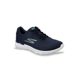 Skechers Women Navy Blue Mesh Running Non-Marking Shoes