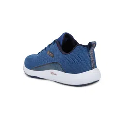 Campus Men Blue Mesh Running Shoes