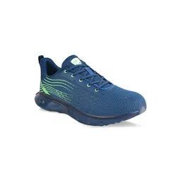 Campus Men Blue Mesh Regular Running Shoes
