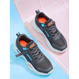 ABROS Women Grey Mesh Running Shoes