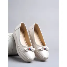 Bow Detailed Casual | Formal | College & Daily Wear Loafers For Girls Loafers For Women
