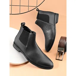 SS26 6507 Side Chain Chelsea Boots Boots For Men