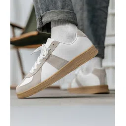 Fashion Colorblock Men's Casual Partywear Sneakers Grey Shoes Sneakers For Men