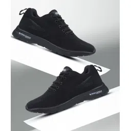 Delta-21 Black Sports,Walking,Casual, Running Shoes For Men