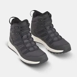 Men’s warm waterproof snow hiking boots NH500 Mid - Black