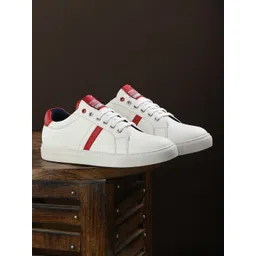 SPYKAR Men Colourblocked Comfort Insole Lace-Up Sneakers