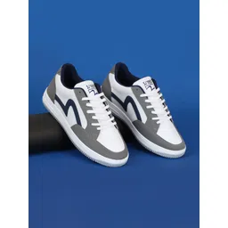 SPYKAR Men Colourblocked Round Toe Sneakers