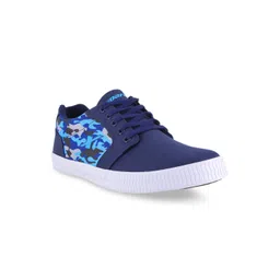 Sparx Men Navy Blue Printed Regular Sneakers