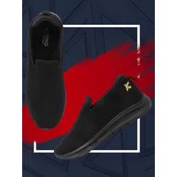 Koburg Men Textured Slip-On Sneakers