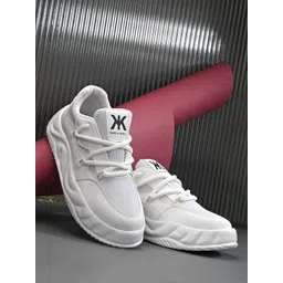 Kook N Keech Men Woven Design Sneakers