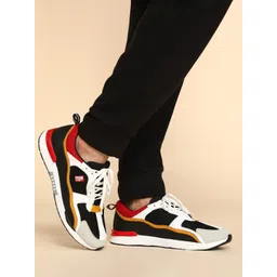 Paragon Men Colourblocked Mesh Comfort Insole Sneakers