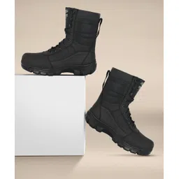 Mens Black Tactical Combat Army/Military Boots (Kala Kapda) Boots For Men