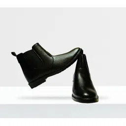 Classic Black Chelsea Boots for Men |Sleek Formal & Casual Ankle Length Shoes Boots For Men