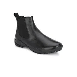 Hitz Men Leather Casual Boots